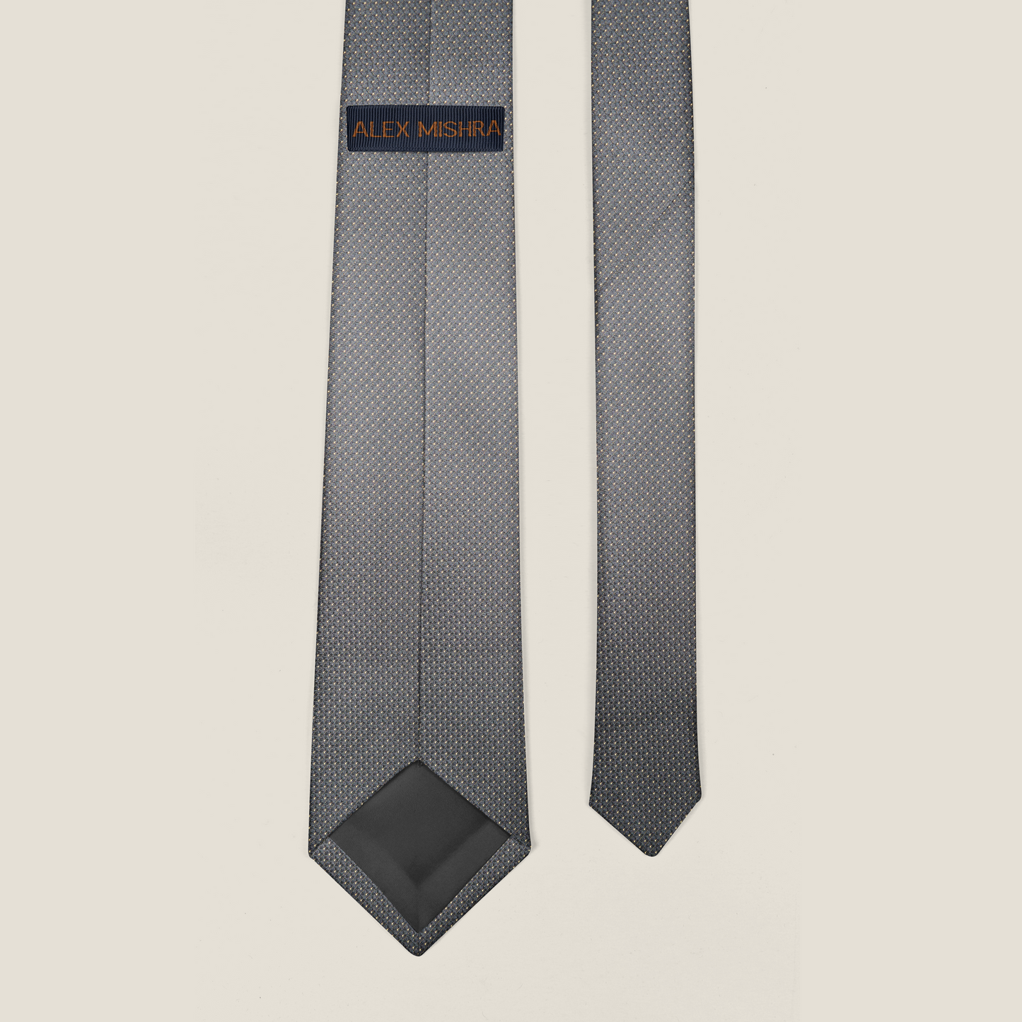 Black Dotted Tie