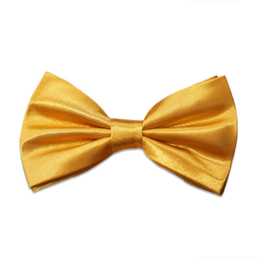 Solid Yellow Bow tie