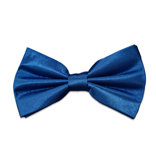Solid Blue Bow tie