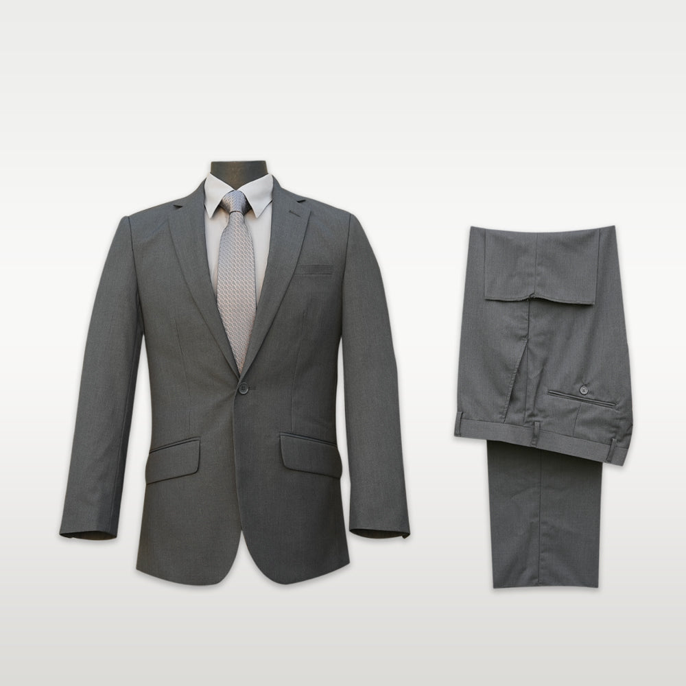 Solid Gray Suit