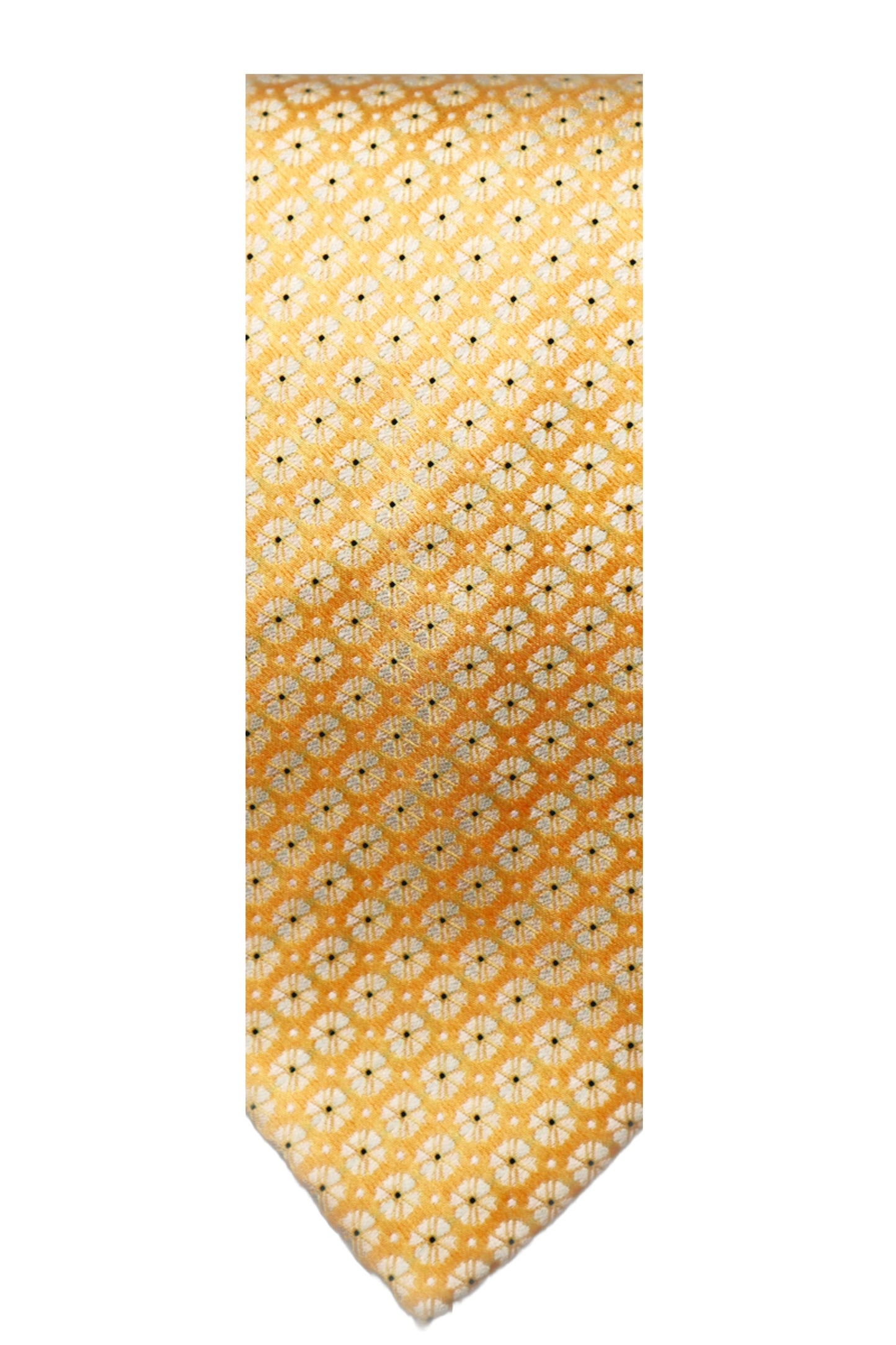 Yellow Patterned Necktie