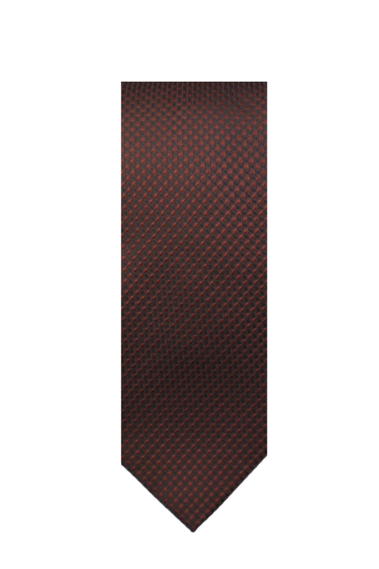 Brown Patterned Necktie