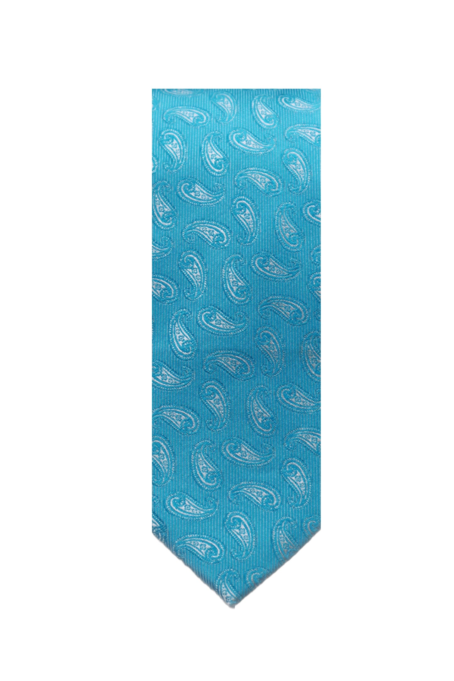 Blue Patterned Necktie