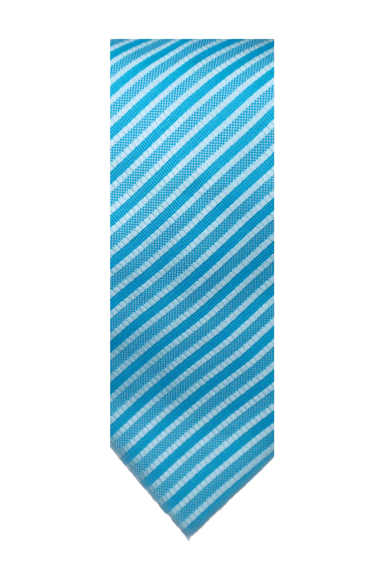 Blue Striped Necktie