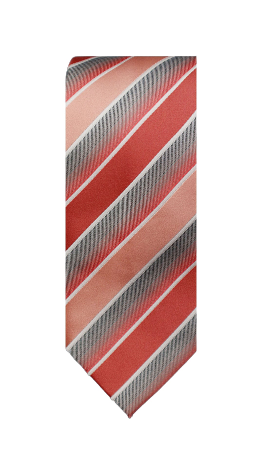 Peach Striped Necktie